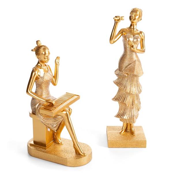 EU.FIGURKA DOLI/FIG/1 9x8x31 493834 KOBIETA ZŁOTA
