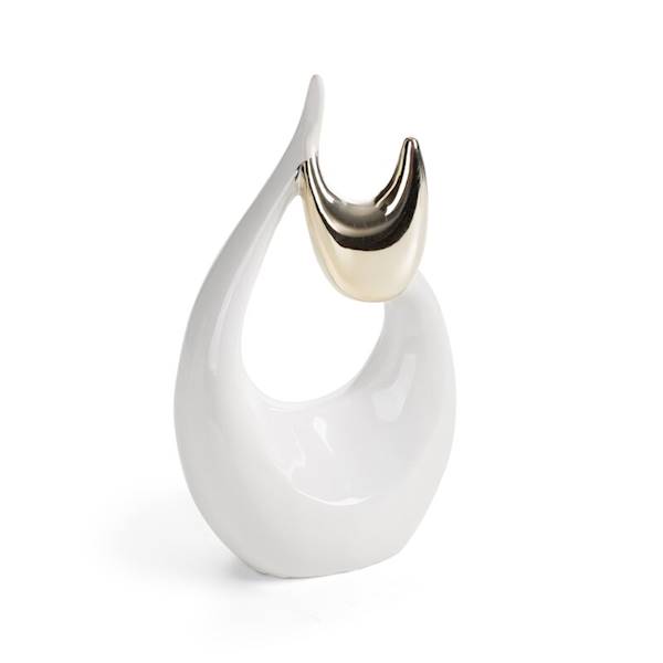 EU.FIGUR.ALINA/2/FIG/02 13x7x22cm 494096 BIAŁY+SZA