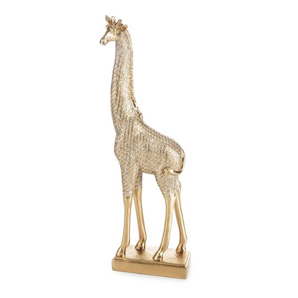 EU.FIGURKA HARIS/FIG/04 13x8x36cm 440161 ŻYRAFA ZŁ