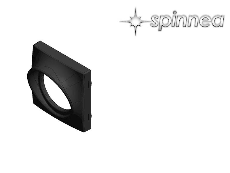 TS1 Drzwiczki do sygnalizatora 100mm BLACK