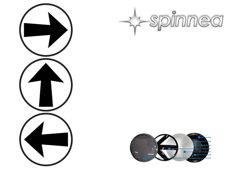 TS1 Symbol - strzałka w prawo, 100mm, R/Y