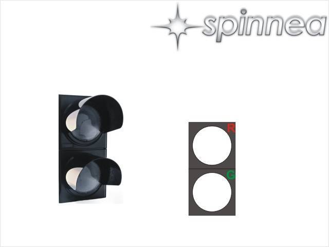 2x300 RY, 24VDC Kołowy, s. bezbarwna