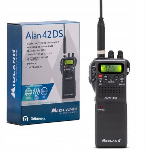 CB radio MIDLAND ALAN 42 MULTI AM/FM ręczniak