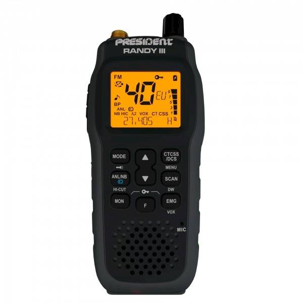 CB radio PRESIDENT RANDY III MP  UNIWERSALNY