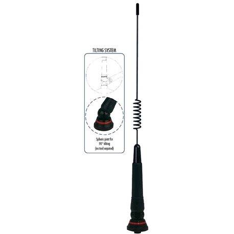 CB antena SIRIO MICRO 30S  mont.