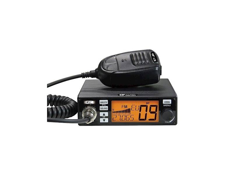 CB radio CRT ALPHA AM/FM 12/24V VOX