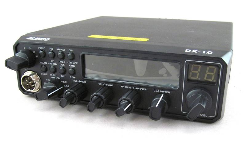CB radio ALINCO DX 10 AM/FM/SSB 1 DIN