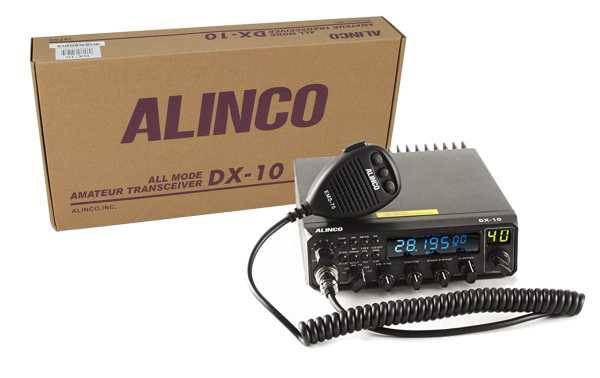 CB radio ALINCO DX 10 AM/FM/SSB 1 DIN