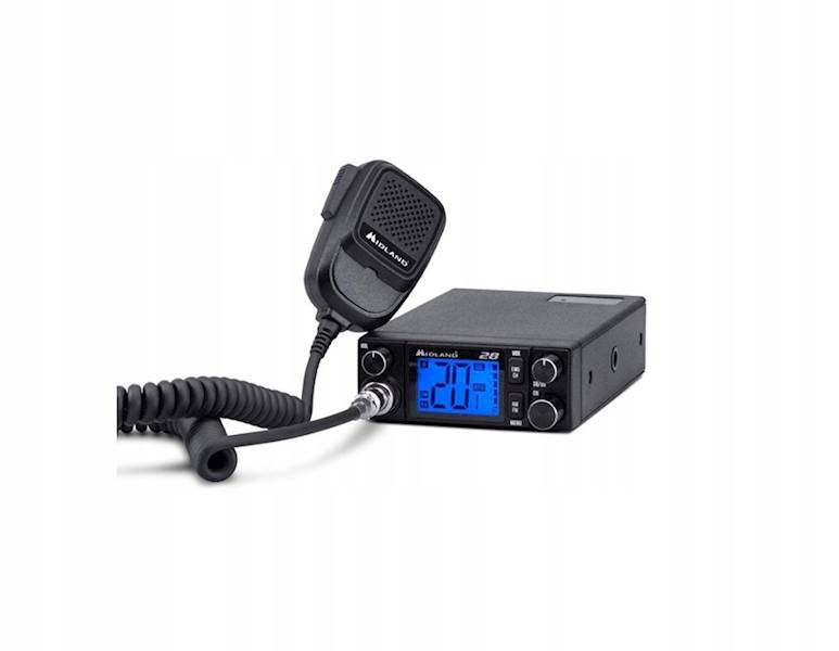 CB radio MIDLAND 28 AM/FM VOX 12/24V MULISTANDARD