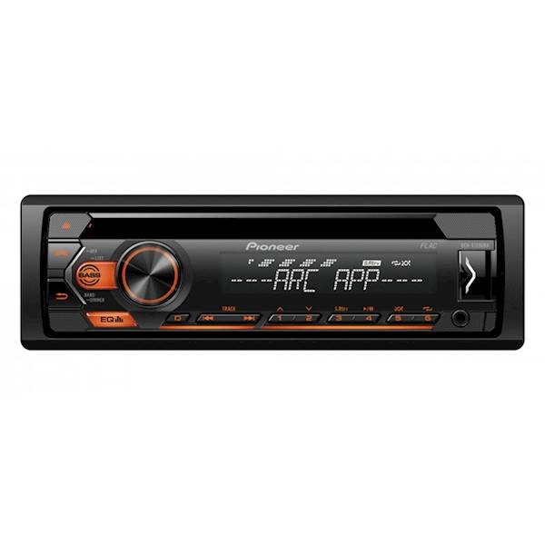 Radio PIONEER CD DEH-S 120 UBA pomarańczowy