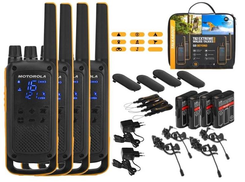 PMR MOTOROLA T82 TALKABOUT EXTREME X4