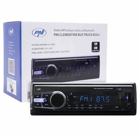 Radio PNI 8524 BT 12/24V 1DIN