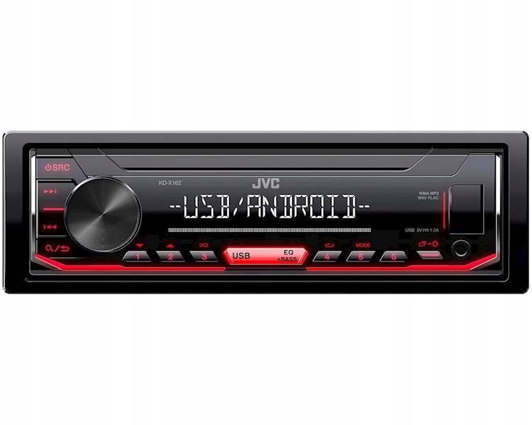 Radio JVC KDX-162 RED