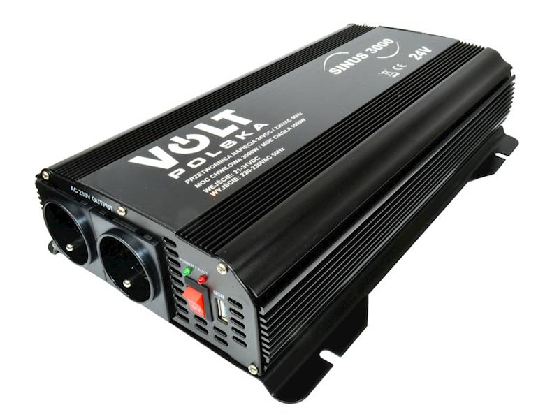 Przetw.napięcia SINUS PLUS 24/230/3000W