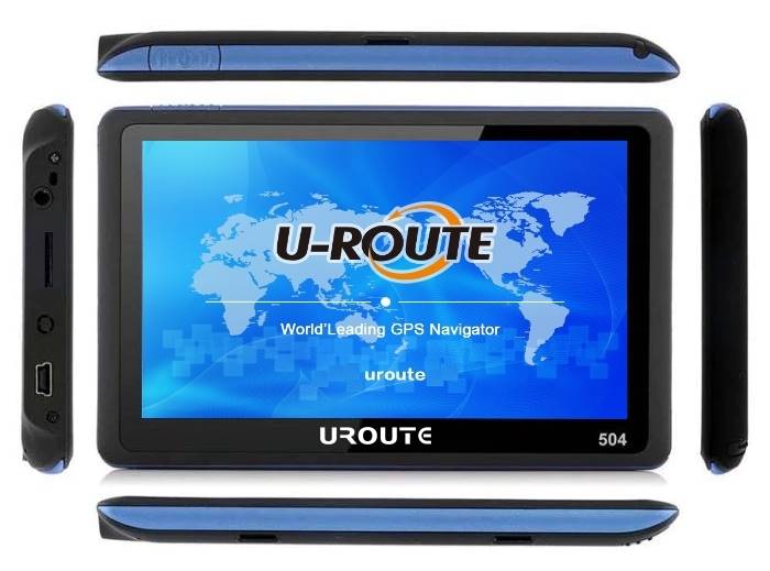 Nawigacja UROUTE 5"  84F 3  WINCE 256MB