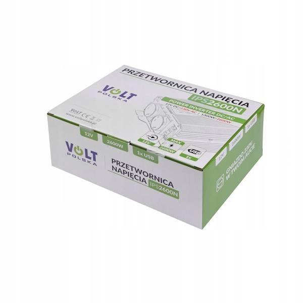 Przetwornica napięcia 12/230V IPS 2600W