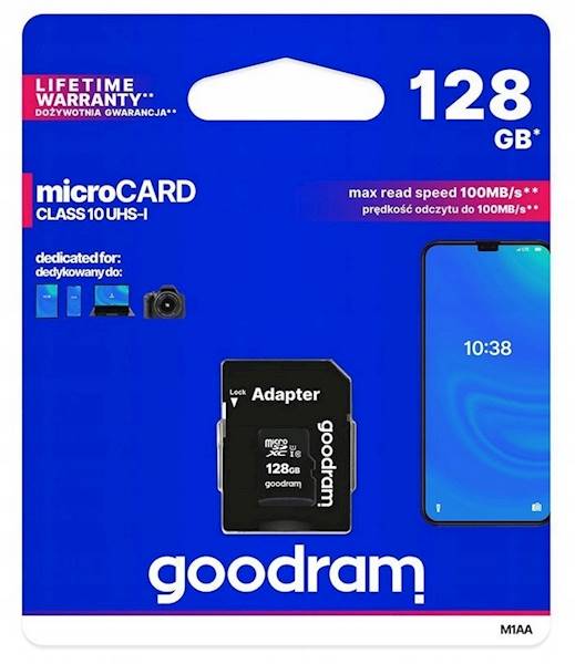 Karta pamięci GOODRAM 128 GB