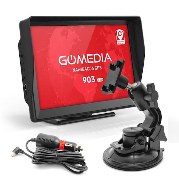 Nawigacja GO MEDIA 903 PRO 512 MB 9"
