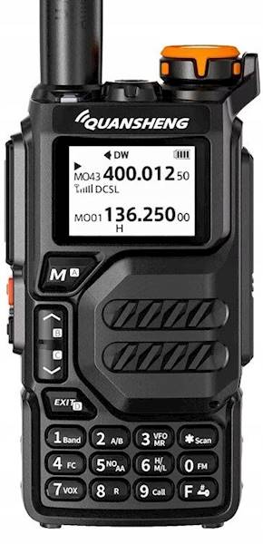 QUANSHENG UV-K5 5W VHF/UHF+airband/fm/usbC