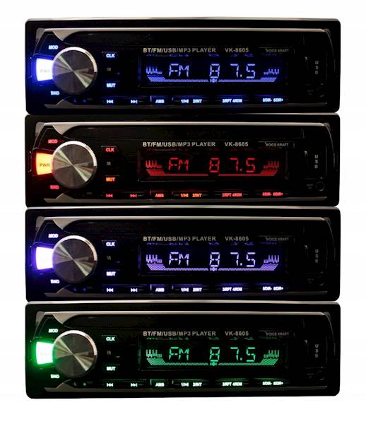 Radio VOICE KRAFT VK-8605 BT 7 colors