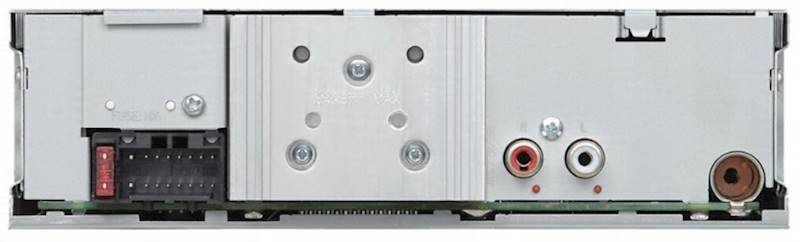 Radio KENWOOD KDC 130 UR czerwony