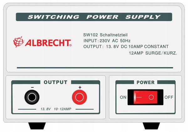 Zasilacz ALBRECHT SW 102 10/12A