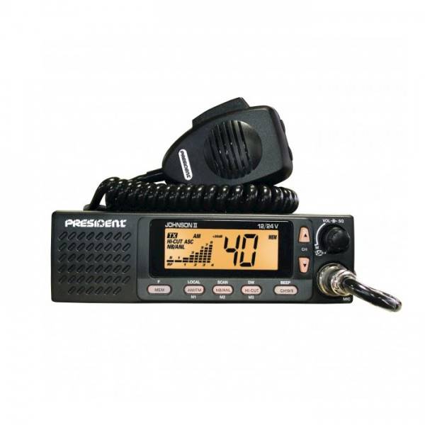 CB radio PRESIDENT JOHNSON 12/24V