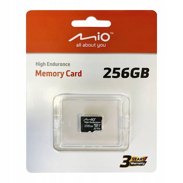 Karta pamięci MIO HIGH ENDURANCE micro SD 256 GB