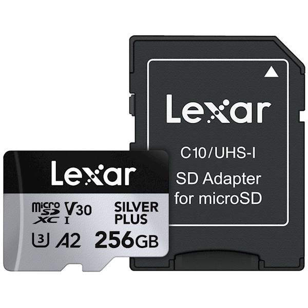 Karta pamięci LEXAR SILVER PLUS microSDXC 256GB