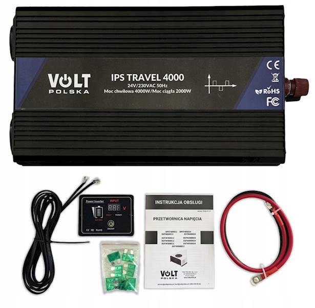 Przetwornica IPS TRAVEL 24/230/4000 LCD PILOT