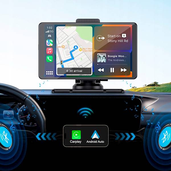 KM 2020 Stacja KRUGER&MATZ 7" ANDROID CARPLAY/KAM
