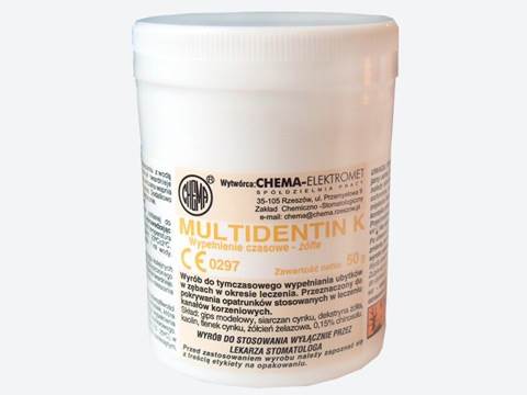 MULTIDENTIN "K" ŻÓŁTA 50G