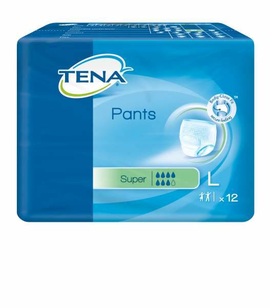 TENA PANTS SUPER LARGE NOCNE A 12 SZT