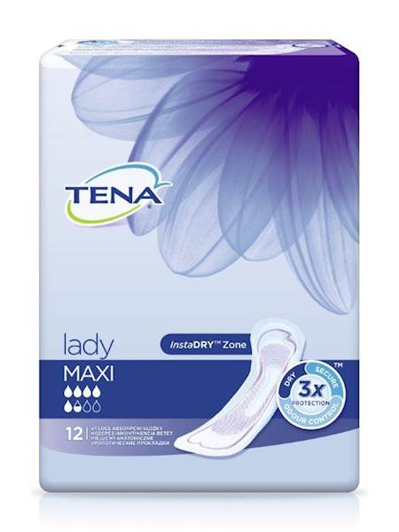 TENA LADY MAXI A12 x 12 SZT
