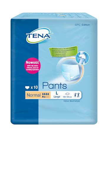 TENA PANTS NORMAL LARGE DUŻE  A 10 SZT