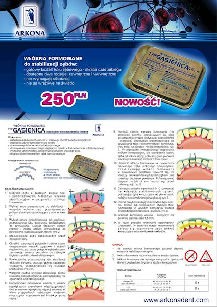 WŁÓKNO GĄSIENICA WEWNĘTRZNE 2SZT