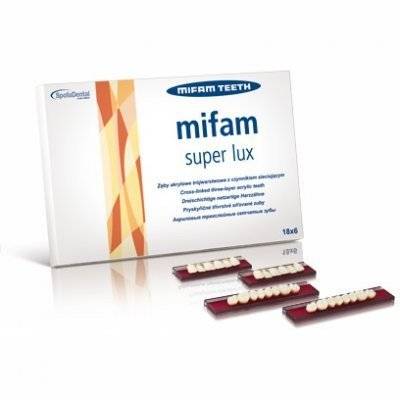 ZĘBY MIFAM KOLORY BIODENT ,VITA   1,30  /   1 szt