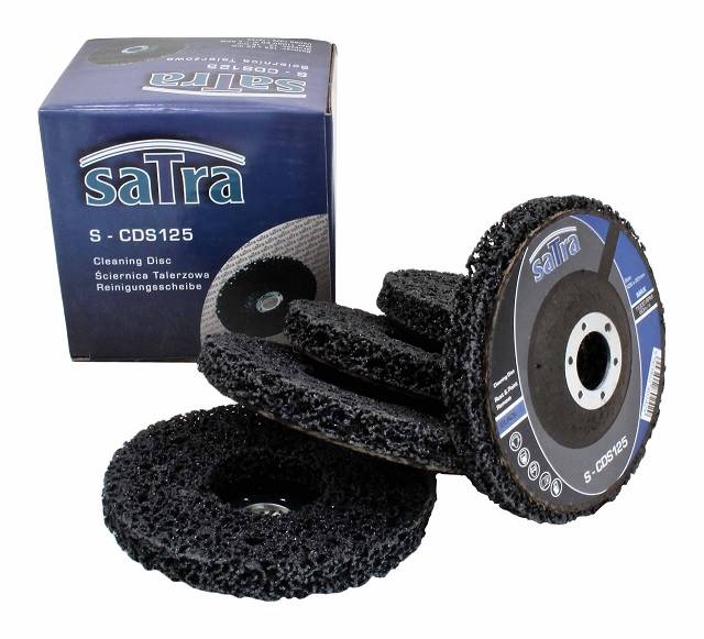 S-CDS125 TARCZE ŚCIERNE ŚCIERNICE 125X22 MM 5 SZT SATRA