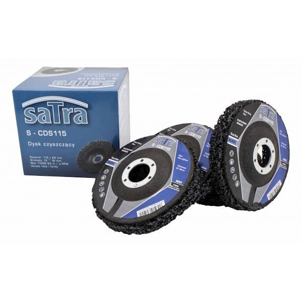 S-CDS115 TARCZE ŚCIERNE ŚCIERNICE 115X22 MM 5 SZT SATRA