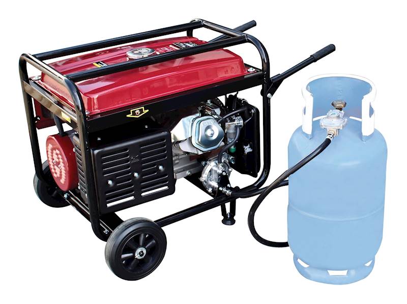 S-THOR7500ELPG GENERATOR PRĄDU LPG/BENZYNA 7.5KW SATRA