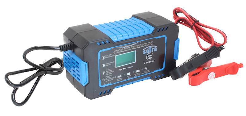 S-MORAY6A AUTOMATYCZNA ŁADOWARKA LCD 12V 6A SATRA