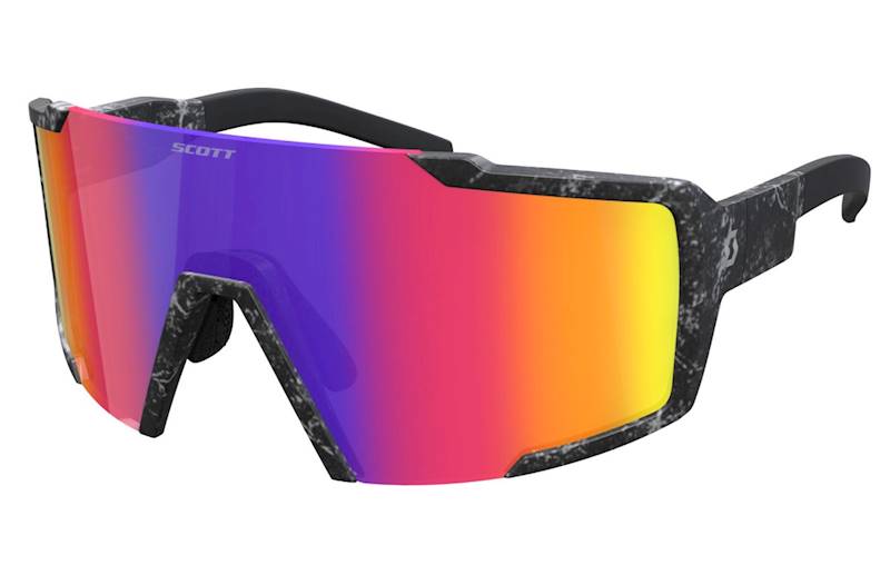 OKULARY SCOTT SHIELD COMPACT MARBLE CK/TEAL CHROME