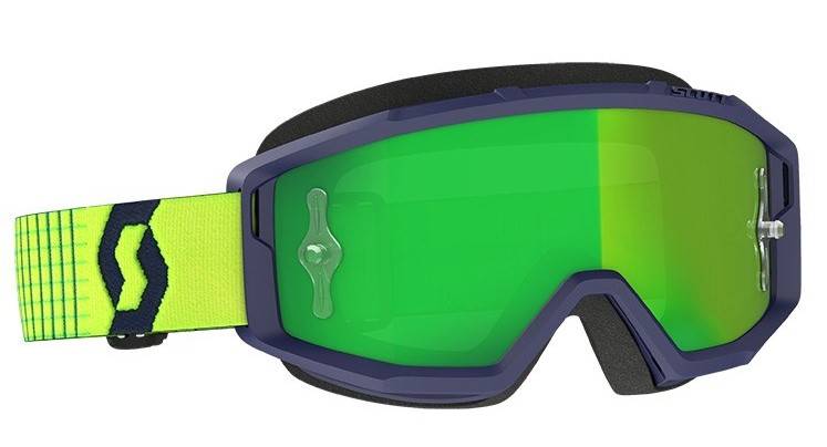 GOGLE SCOTT PRIMAL BLUE/YELLOW