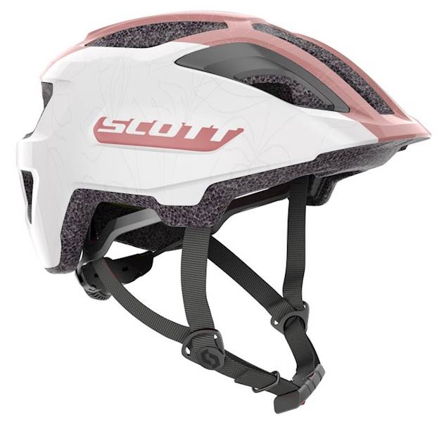 KASK SCOTT JR SPUNTO WHITE PINK ONE SIZE