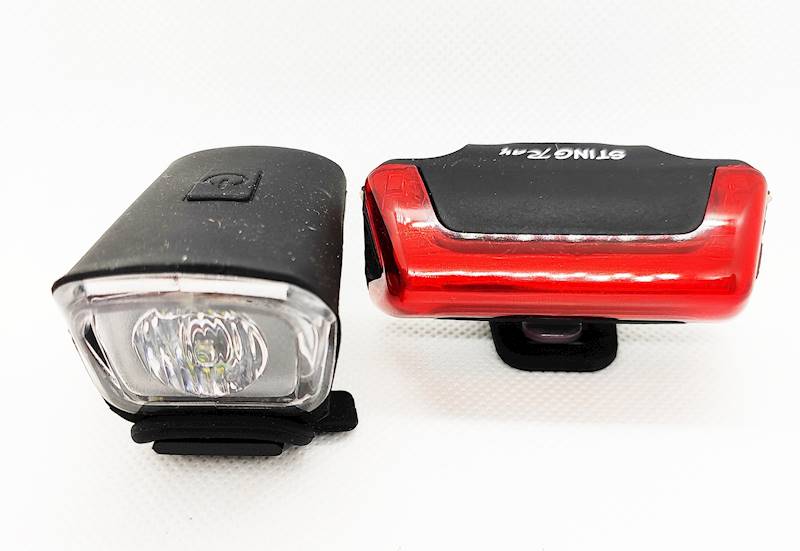 KOMPLET LAMP ROWEROWYCH JET PU87+PU71