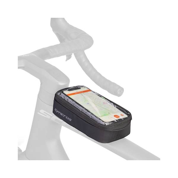 TORBA SYNCROS TOPTUBE BAG RIDE TOUCH SCREEN BLACK