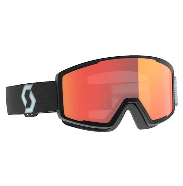 GOGLE SCOTT FACTOR MTB WHITE/ORANGE CHROM 