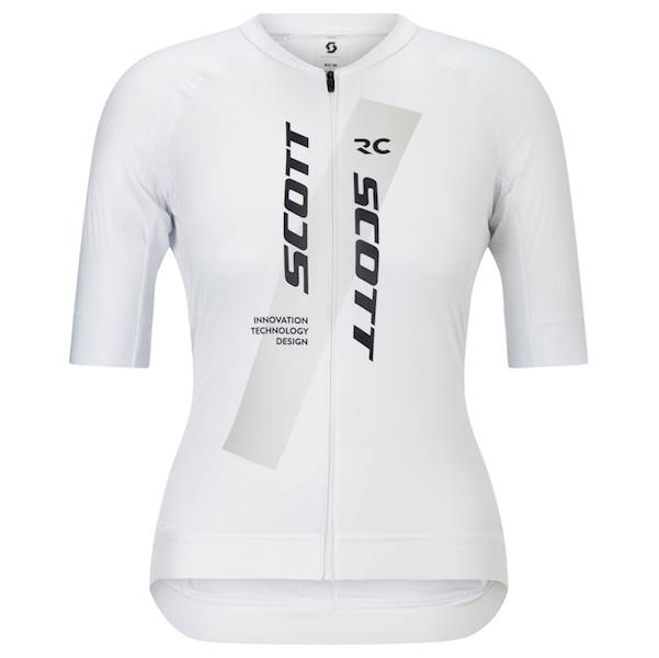 KOSZULKA SCOTT W RC PRO SS WHT/SPRGRY L