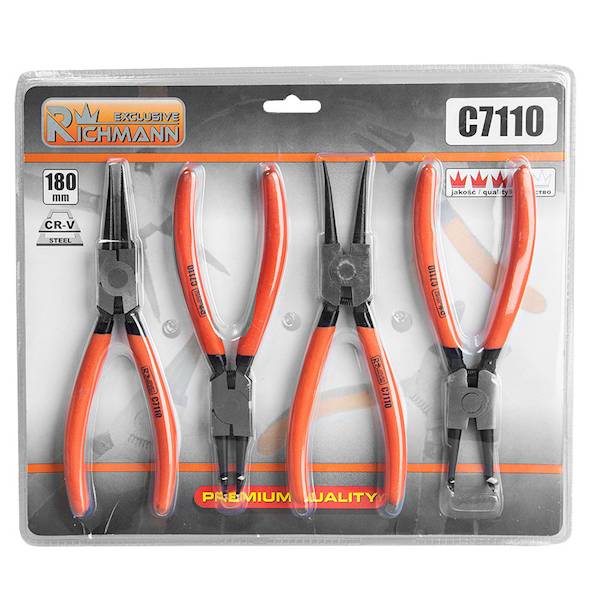 SZCZYPCE SEGERA ZESTAW 4szt. 180mm PREMIUM C7110