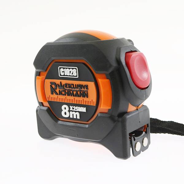 MIARA ZWIJANA 8m/25mm DWUSTRONNA C1028